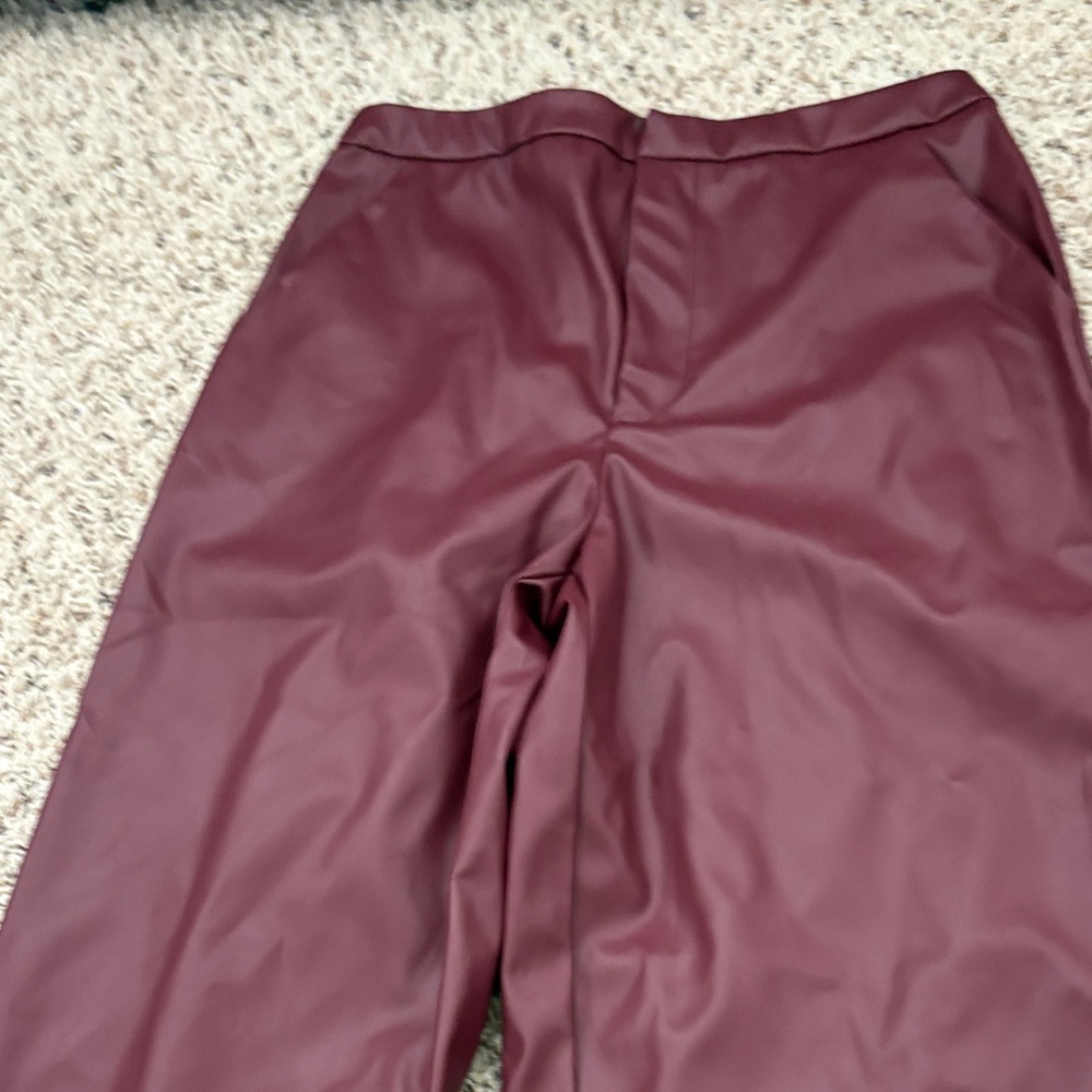 Burgundy Trousers